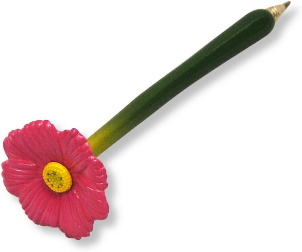 Xonex Cosmos Flower Ballpoint Single Pen (10725) in Our Choice of Color