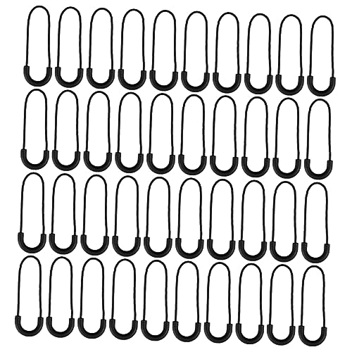 LOLIPPYY 50 Tiradores De Cremallera Para Todo Uso Para Bolsos Abrigos Resistentes Para Equipaje De Plástico Negro