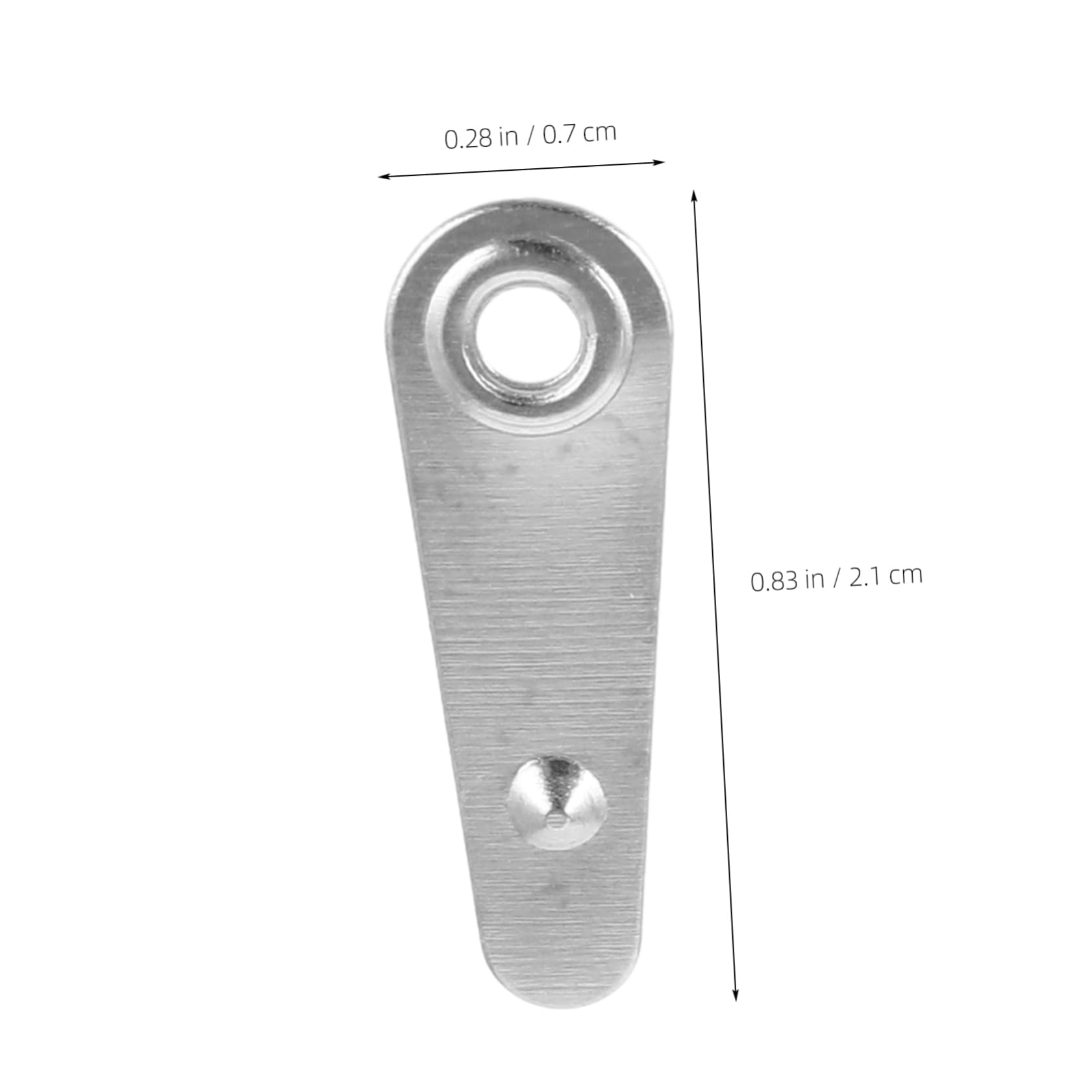 Uonlytech 1000pezzi Ferramenta in Metallo per Appendere Cornici Clip di Supporto e Pulsanti Girevoli per Cornici Parti di Fissaggio per Fai da Te