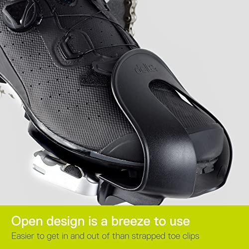 Delta Cycle Foot Fenders Bicycle Toe Clips - Bike Pedal Straps for Mountain Bikes, Cruisers and More - Wide Opening for Comfort and Convenience - Durable Construction Toe Clips for Bike Pedals - image 2
