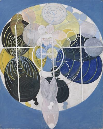 Toile les grandes peintures Hilma af Klint poster de decoration murale pour salon moderne