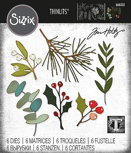 Thinlits Die Set 6PK Festive Gatherings by Tim Holtz - Image 3