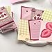 200 Sheets Strawberry M5 Note Pads Kawaii Scrapbook Paper To Do List Notepad 2.63X4.13 IN Cute Notepads Bulk Decorative Paper Strawberries Desserts Grid Note Pad Memo Pad Journaling Office Supplies