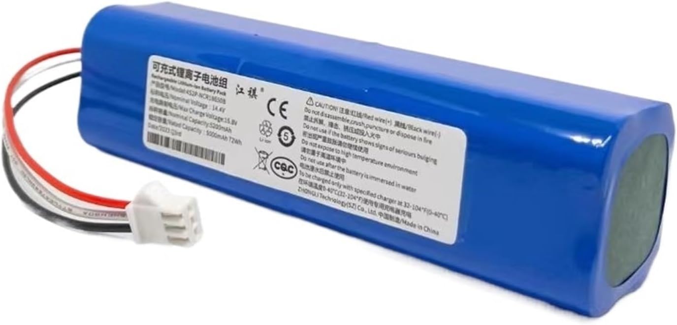 5200mAh Liion for HONITURE Q6, Charging