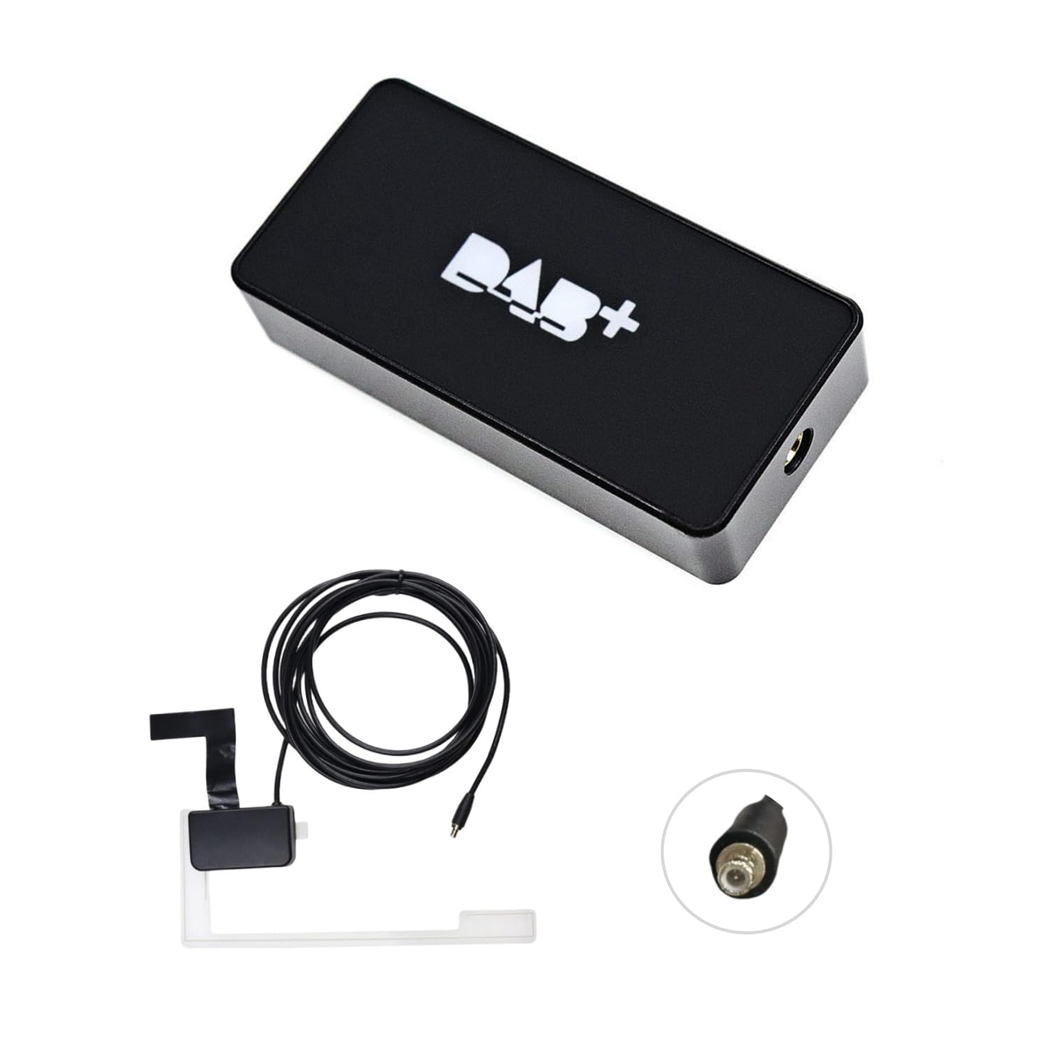 Récepteur Radio Dab/Dab+ pour Autoradio Android, Adaptateur Radio Numérique Dab pour Voiture Adaptateur Dab USB avec Antenne Tuner Dab