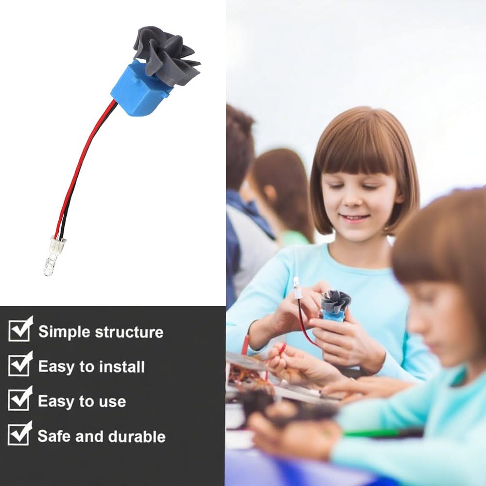 Mini Generatore Modello, Plastica Turbina Eolica Generatore Idroelettrico Micro Motore Dinamo Elettrica per Progetti Didattici di Insegnamento Scientifico Fai Da Te