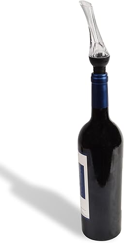 Miniatura 8 de BT Premium - Boquilla aireadora de vino  Convierte cada botella en un decantador  Da al vino tinto un acabado rico y un sabor mejorado. Juego de