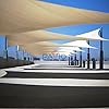 Patio Paradise 8' x 8' Sun Shade Sail Rectangle Canopy Patio Cover Sunlight Block Awning Heavy Duty Commercial Grade for Backyard Lawn Garden Outdoor Activities, Beige #5
