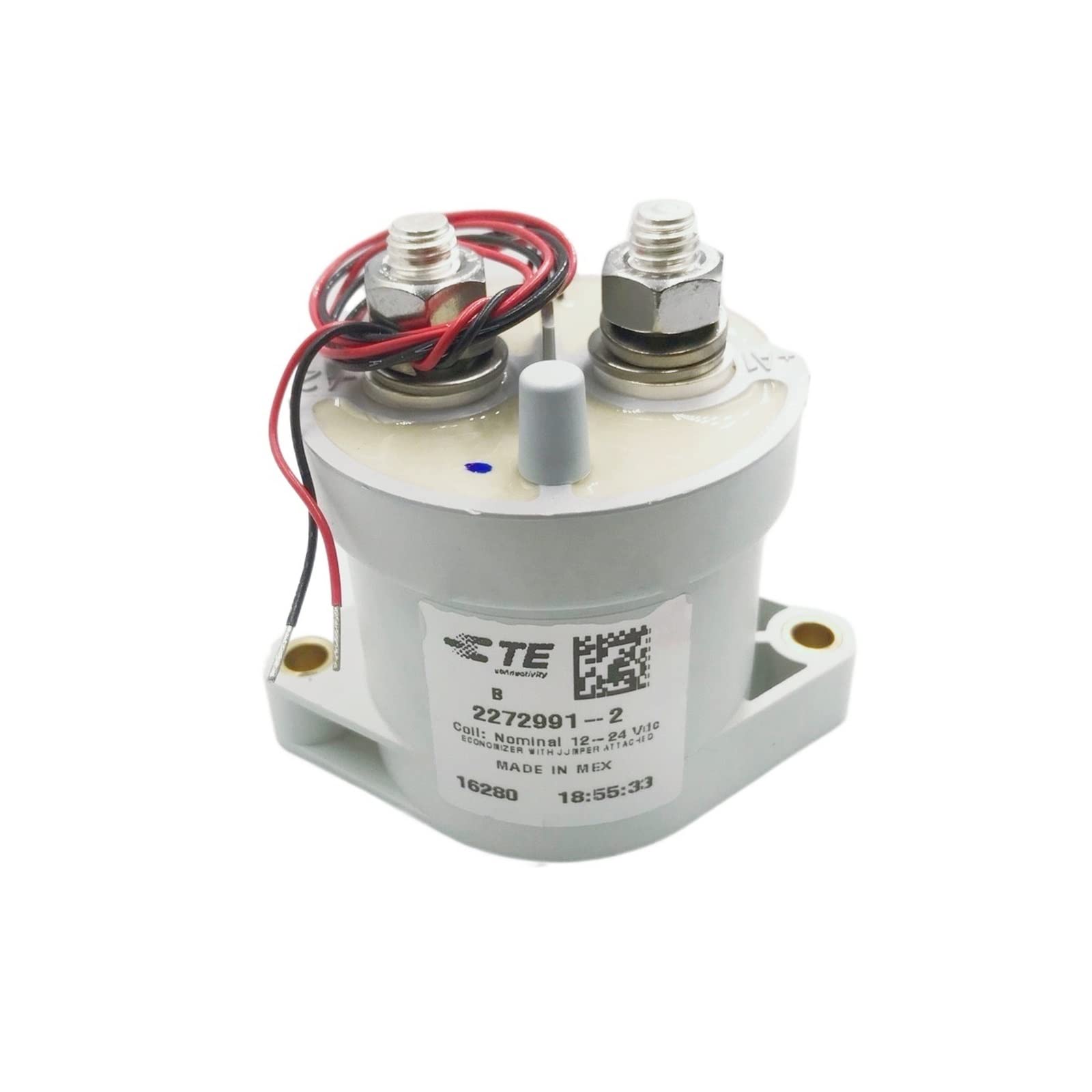 WQGQPXOB 1PCS Automobile Relay 2272991-1 New Energy Vehicles High-Voltage Dc Contactor 12 to 24VDC EVC500 2272991 1