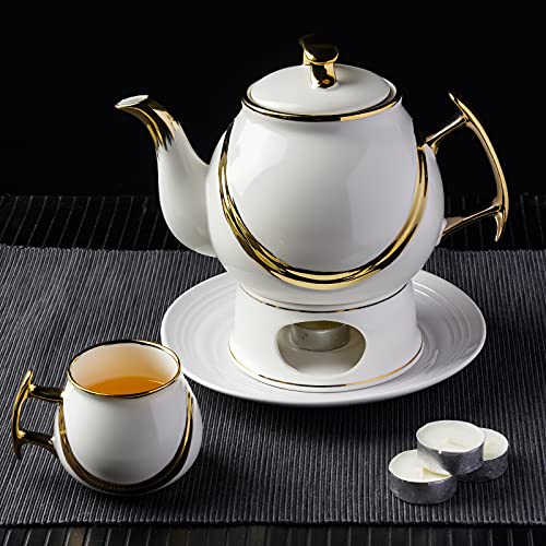 Ceramic Teapot Warmer Coffee And Milk Tea Warmer #TOP5