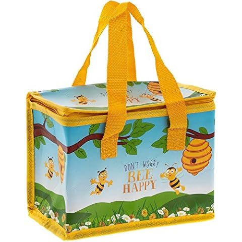 Lesser & Pavey Bee Happy Insulated Lunch Bag Cover
