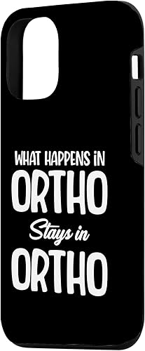 Vista 2 de iPhone 13 What Happens In Ortho Stays In Ortho Funny Ortho Nurse Case