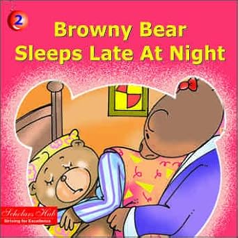 Cover of Browny Bear Sleeps Late At Night