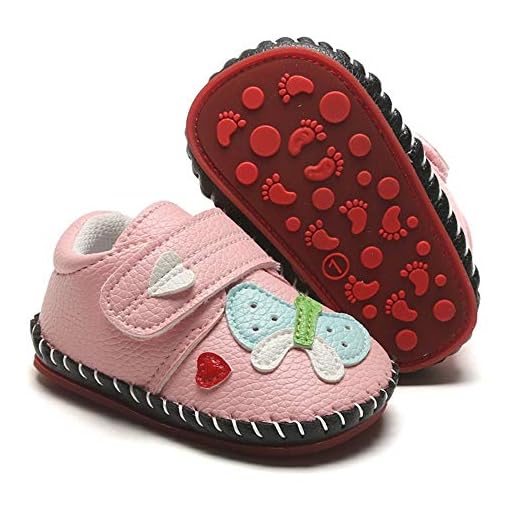 HsdsBebe Baby Boys Girls Pu Leather Hard Bottom Walking Sneakers Toddler Rubber Sole First Walkers Infant Cartoon Slippers Crib Shoes
