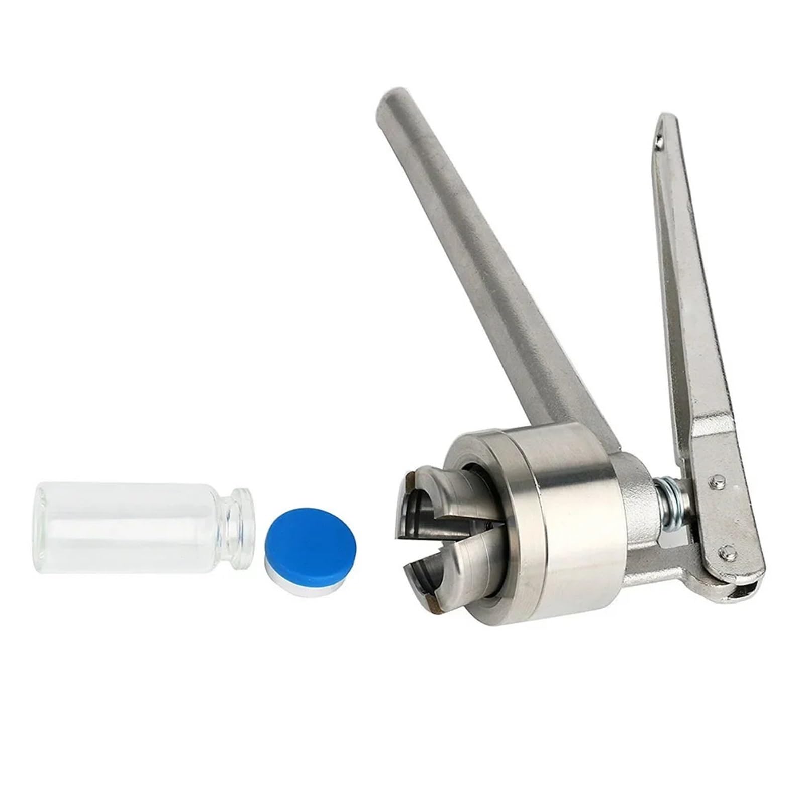 Alicate Crimpador Manual Engarzadora de viales abatibles 20 mm | Herramienta manual de sellado manual for engarzar tapas de botellas médicas