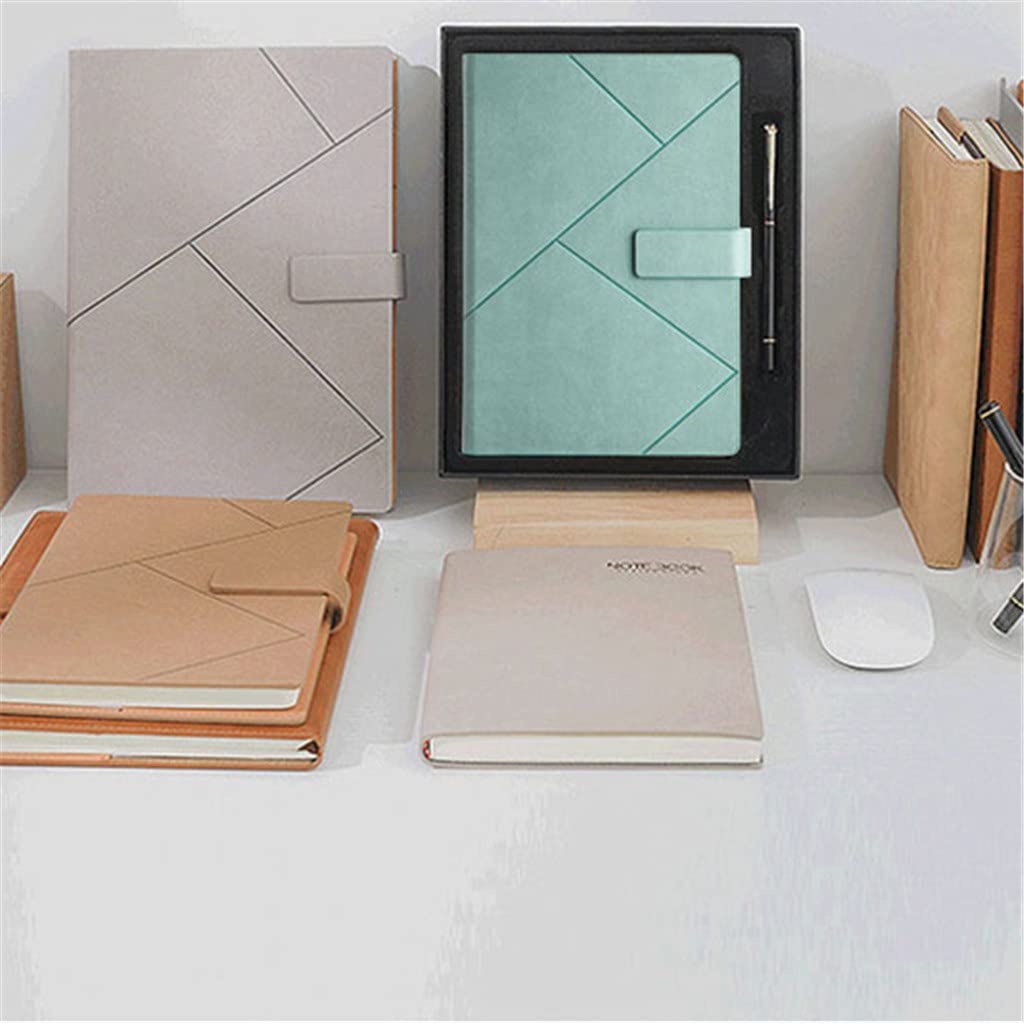 Set di quaderni Agenda Aziendale Line Notebook Pu Agenda giornaliera Quaderni Forniture di cancelleria (Stile D)
