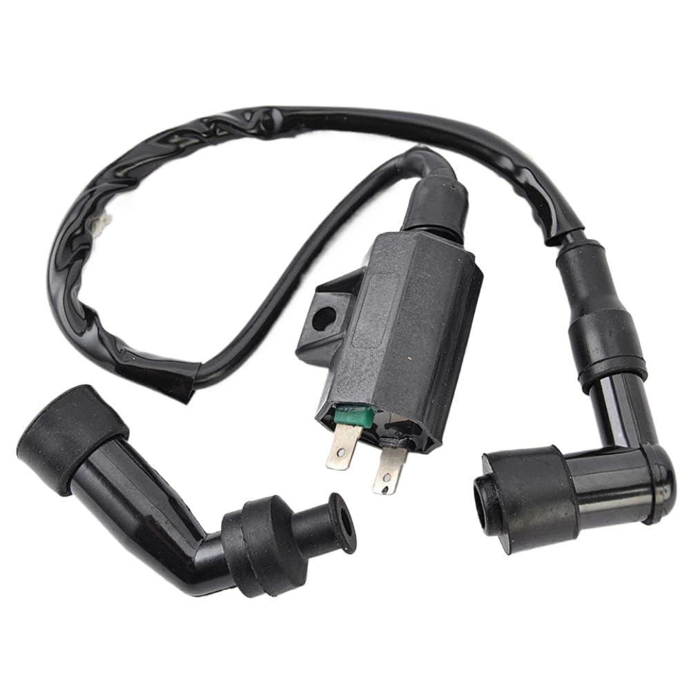 Conjunto de bobina de encendido compatible con LT-F250 Ozark 250 LT-Z250 QuadSport 250 LT-4WD LT-F4WD QuadRunner 33410-05G00 33410-42A00 22AV0