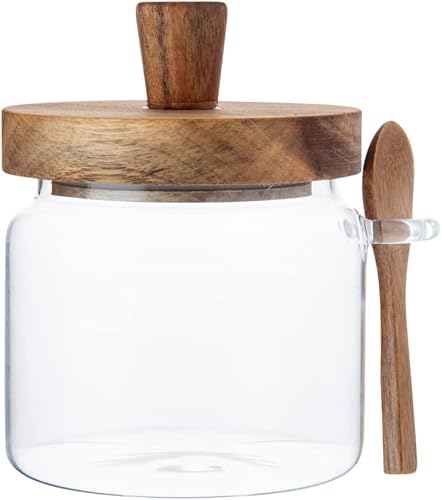 Miniatura 2 de Restaurantware -Tarro de almacenamiento de vidrio de 16.9 onzas, 1 tarro de galletas de vidrio lavable en lavavajillas, sello hermético, apto para