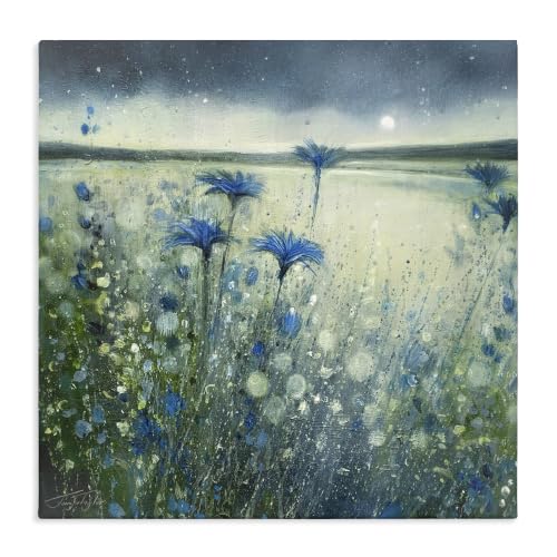 Stupell Industries 'Lakeside Botanicals Moonlit Night Sky'| Canvas Art