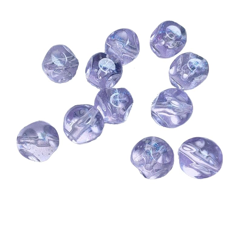 17MM 180 pièces Perles Rondes en Acrylique Couleur Fruit pour la Fabrication de Bijoux Bracelet Tresse Perles de Cheveux Artisanat