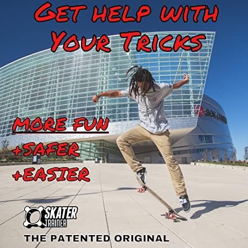 Skater Trainer Wheels - Beginners get Skateboard Tricks Fast, Safe and Fun