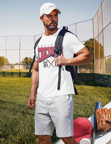 Baseball Shirts for Men Baseball Player Graphic Tee Men's T-Shirt for Baseball Fans Game Day Gifts Mens Short Sleeve Tops3