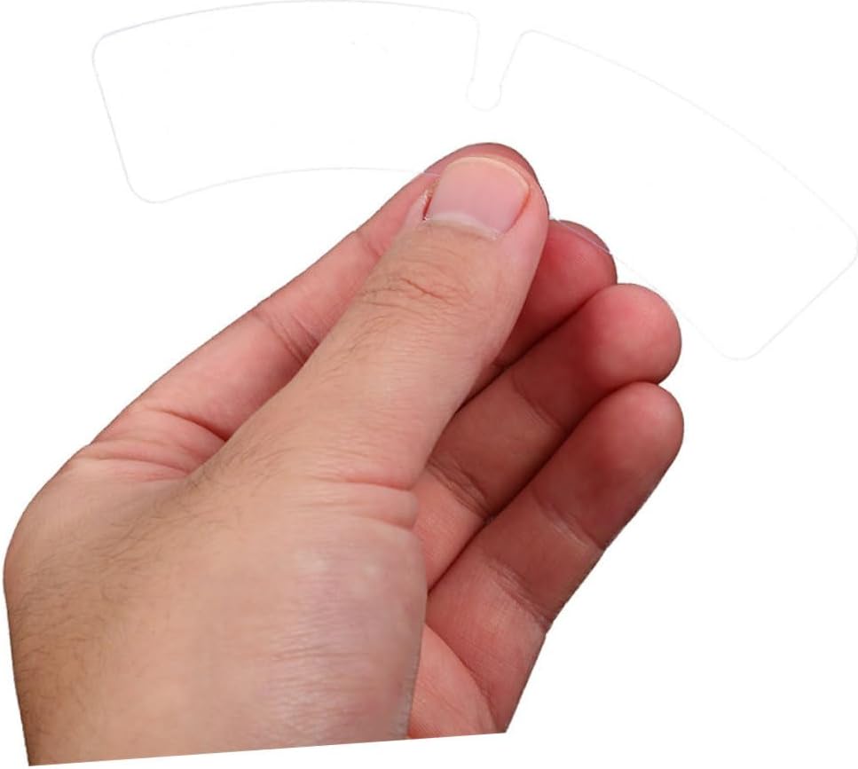 Didiseaon 200pcs Plastic Collar Stays for Men's Dress Shirts Invisible Support Firm Hold Easy to Use