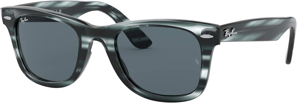 Ray-Ban レイバン　RB4340 6432/R5 50ロ22 150 3N Amazon.co.jp: RAY-BAN RB4340 WAYFARER EASE 6432R5 STRIPPED BLUE