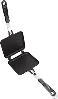 Panini Press | Double Side Heating Nonstick Pan for Kitchen | Detachable & Easy to Maintain | Ideal for Breakfast/Lunch/Dinner