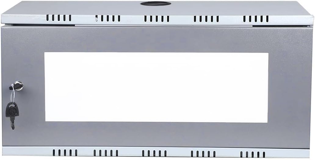 CCTV/DVR Cabinet Box/DVR Rack Wall Mount with Lock/Network Rack-2U Iron Wall Shelf