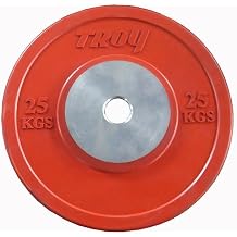 Troy BarbellCompetition Grade Green Solid Rubber Bumper,