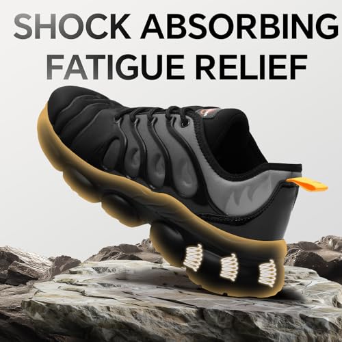 Image of Steel Toe Shoes for Men Women Lightweight Safety Work Sneakers