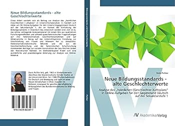 Paperback Neue Bildungsstandards - alte Geschlechterwerte [German] Book
