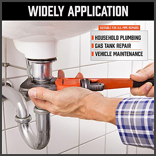 Horusdy 4 Pack Heavy Duty Pipe Wrench Set thumb #6