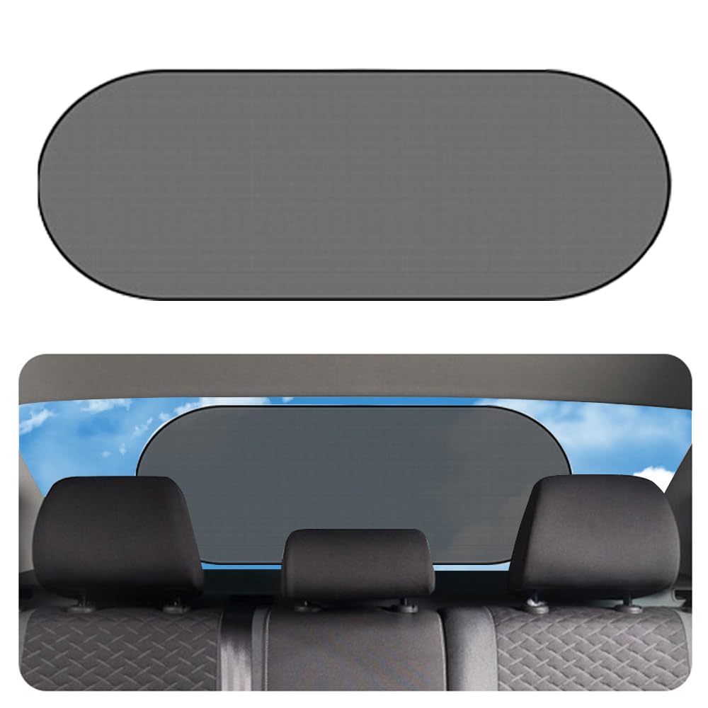 Pare-soleil de lunette arrière de voiture avec ventouse pour une installation facile, fenêtre pare-soleil aveugle Fit écran Protection universel