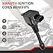 Ignition Coil Pack compatible with V6 3.5L 3.5 2009-2020 Nissan Maxima Murano Altima Pathfinder Quest 350Z, 2008-2012 Infiniti Q50 Q70 QX60 EX35 FX35 G25 G35 M35 M35h, UF550, Set of 6
