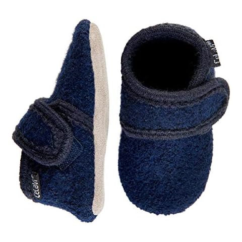 Celavi Jungen Unisex Kinder Baby Wool Shoe Hausschuh Cover