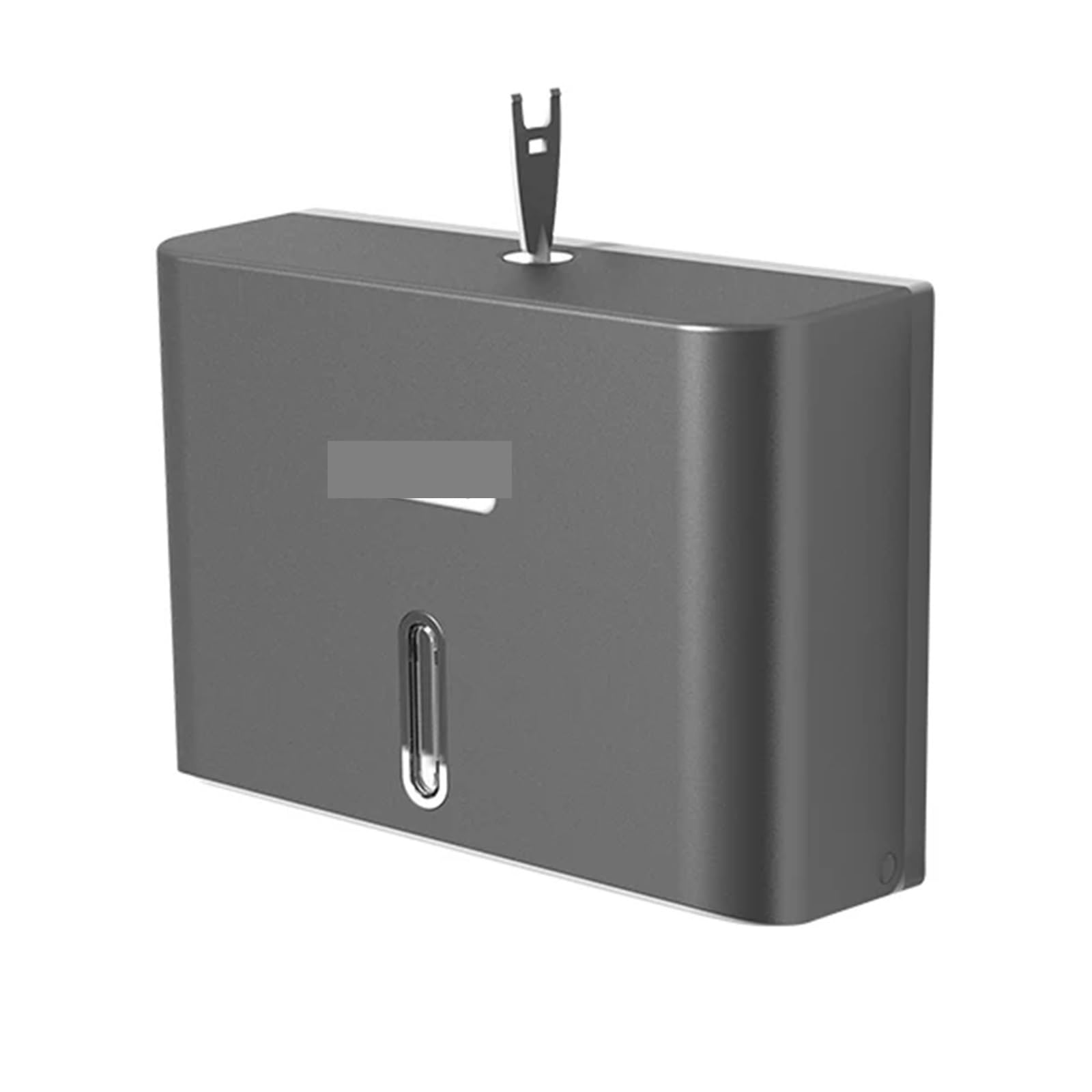 Portafazzoletti da Parete Porta Asciugamani di Carta igienica Porta Asciugamani di Carta a Parete Dispenser di Asciugamani Non Perforato Dispenser di fazzoletti for Cucina Bagno(Gray)