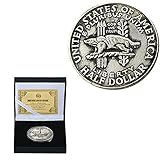 Dies ist ein eingreifendes Stück mit außergewöhnlich lebendigem, mehrfarbigem Toning auf beiden Seiten.