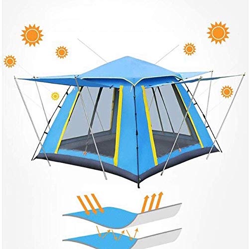 Carpa GeRRiT para 3-4 personas Camping exterior impermeable miniatura 3