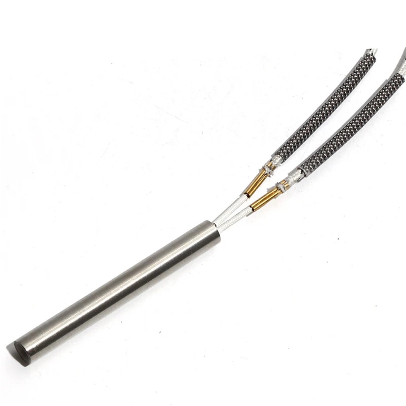 Patronenheizelement 7x25/28/30/32/35mm 316SS Rohr 220V/110V/380V Einzelkopf-Heizrohr 70W-100W 5Stk(110V,80W 7x28mm)