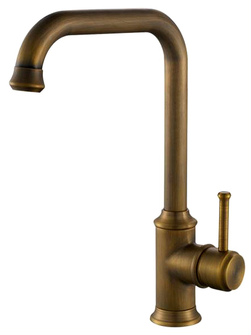 Life System SK71 Bathroom Antique Mixing Faucet Single Lever Washbasin Long Faucet Hand Wash Pot Tall Faucet L Shape Hand Wash Bowl : DIY, Tools & Garden