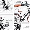 EMotorad Plymouth - Vélo Électrique Urbain pour Adultes - Pneus CST 700x40C - Moteur 36V 250W - Batterie Amovible 420 Wh - Cadre Bas en Aluminium - 5 Niveaux d’Assistance #2