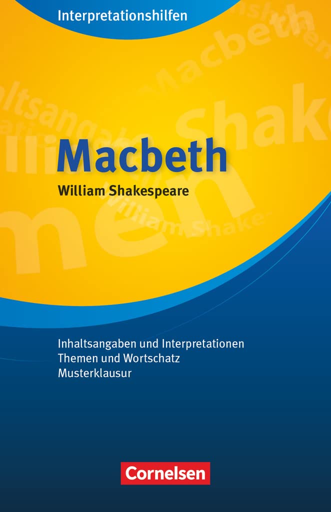 Macbeth Interpretationshilfen Oberstufe, Literatur,…