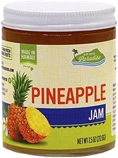 Dip Into Paradise Gourmet Pineapple Jam, Made in Hawaii, Dip into Paradise, 7.5 oz.