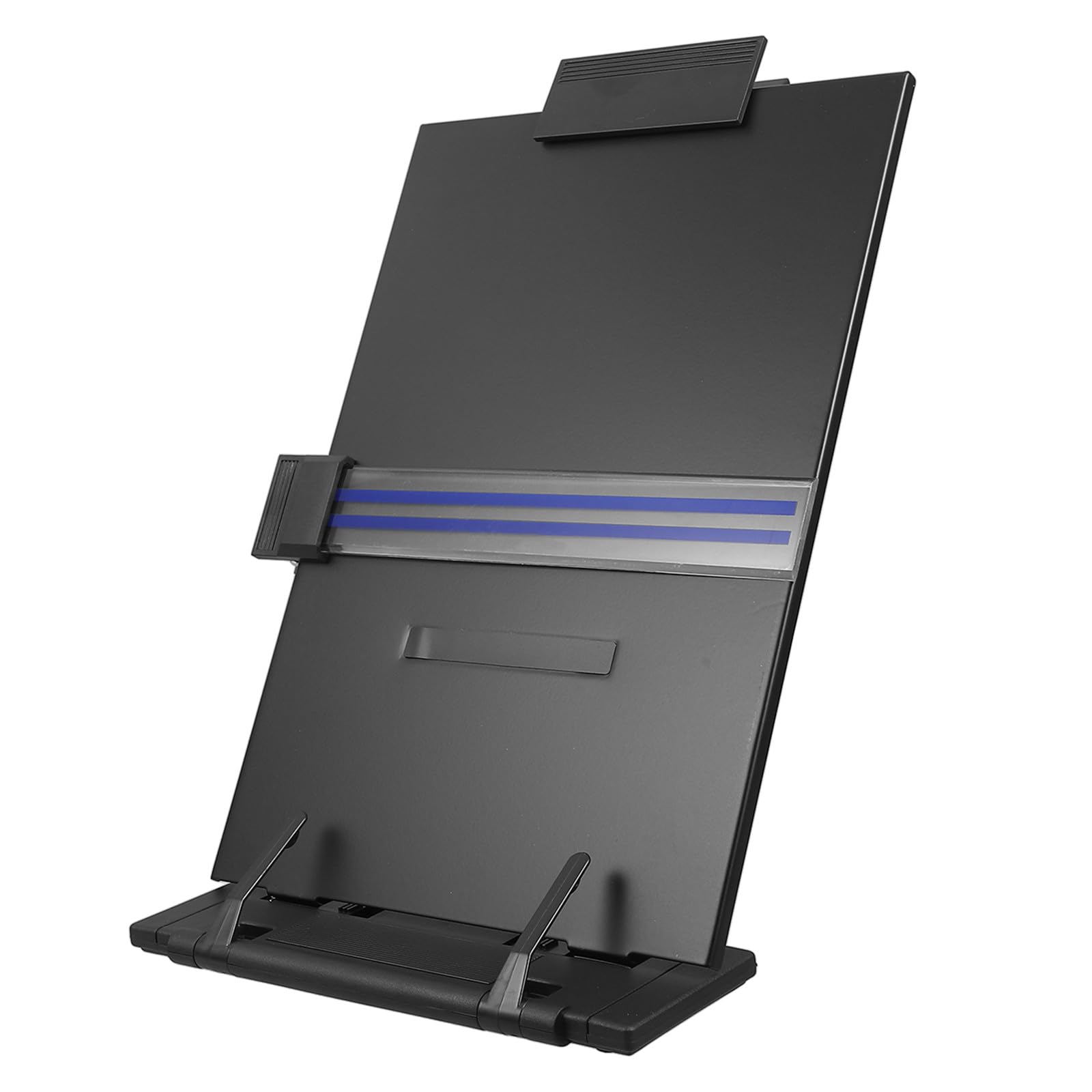 Support de lecture Ciieeo porte-documents avec clip pour simplifier la saisie de données sur PC - 8