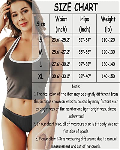 Image of FINETOO Womens Cotton Underwear Sexy Stretch Bikini Panties Low Rise Hipster Ladies Soft V-Waist Cheeky