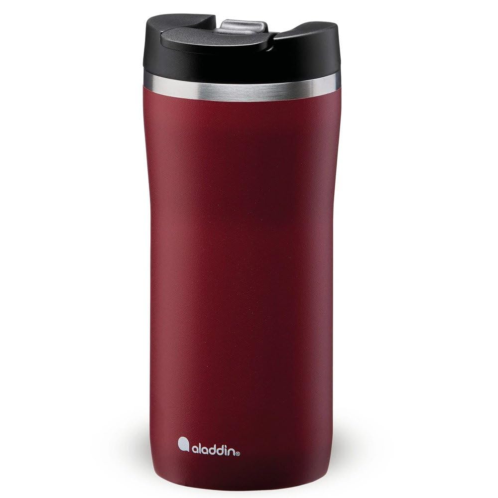 Aladdin Barista Café Thermavac Leak-Lock Stainless Steel Thermos Travel Mug for Hot Drinks 0.25L