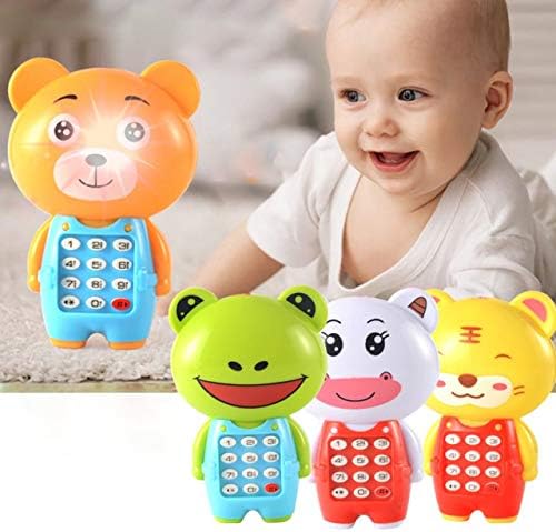 Telefono De Juguete Electronico Musical Mini Juguete De Telefono Para Ninos Lindos Educacion Temprana Dibujos Animados Telefono Movil Telefono Celular Juguetes Para Bebes Rojo Esjasnyfall Amazon Es Juguetes Y Juegos