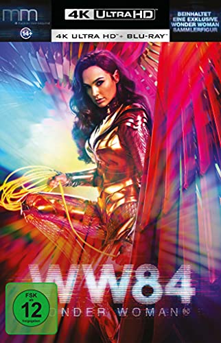 Wonder Woman 1984 (Limited Collector’s Edition) (Figur) – 4K Steelbook (UHD + Blu-ray Disc)